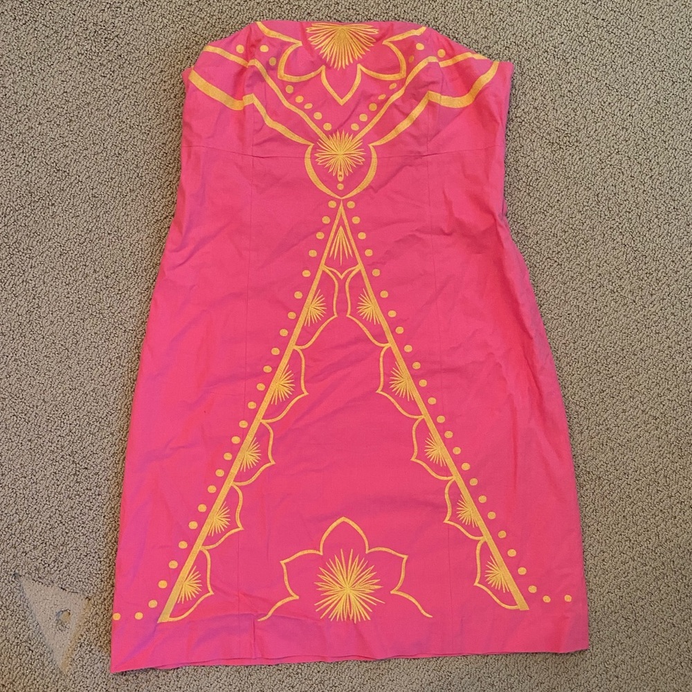 Lily Pulitzer Women’s Strapless Dress size 14